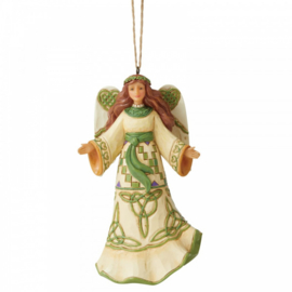 Irish Angel Hanging Ornament H11cm Jim Shore 6006683