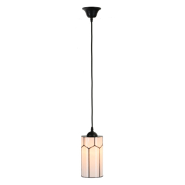 Hanglamp Tiffany Ø12,5cm Textielsnoer Gatsby