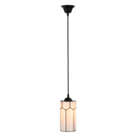 8405 Hanglamp Tiffany Ø12,5cm Textielsnoer Gatsby