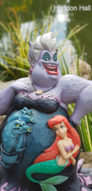 Ariel  URSULA  Deep Trouble  H 21cm Jim Shore 4059732 Disney Traditions retired, laatste exemplaren *