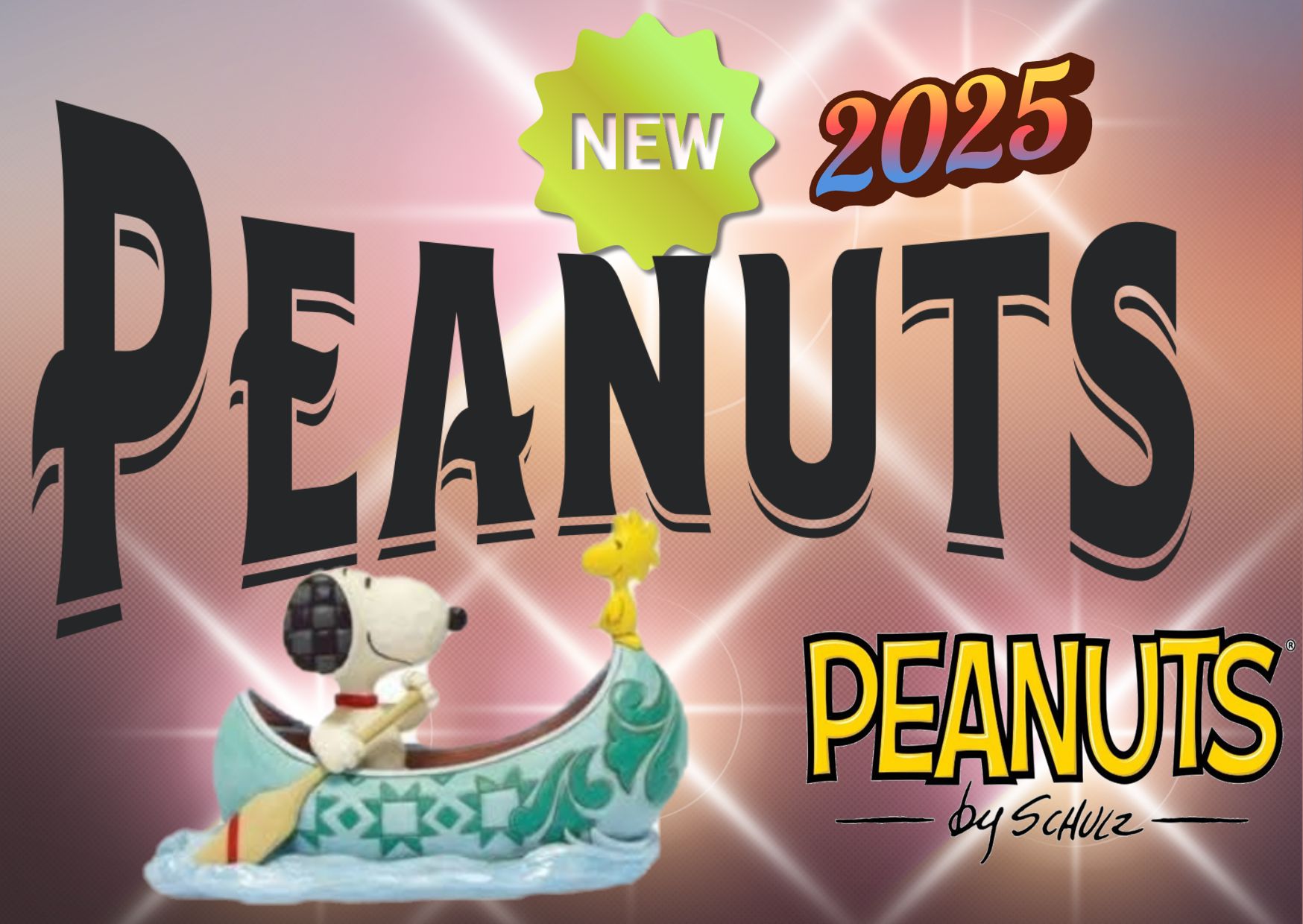 New 2025-2026 Peanuts by Jim Shore