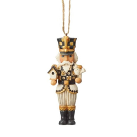 Black & Gold Nutcracker * Ornament H11cm Jim Shore 6004203 retired