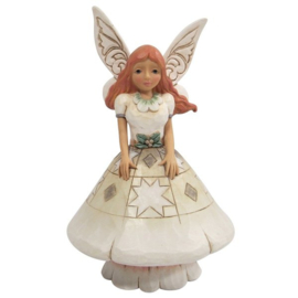 Fairy with Mushroom Skirt H15cm Jim Shore 6011628 aanbieding *