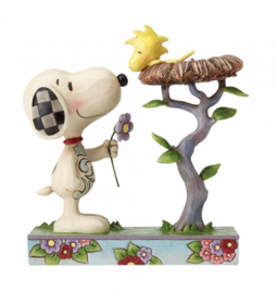 Snoopy & Woodstock in Nest H17cm Jim Shore 4054079