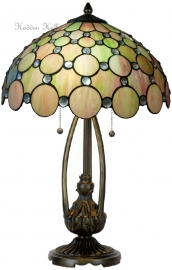 5800 5320 * Tafellamp Tiffany H60cm Ø40cm "Pearl"