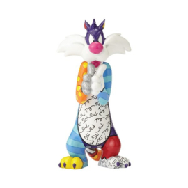 Sylvester & Tweety with Flower - Set van 2 Figurines - Looney Tunes by Britto *