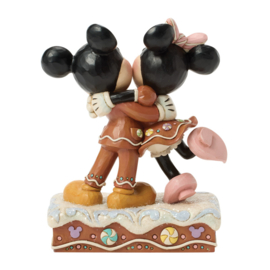 Mickey & Minnie Gingerbread "Sugar Coated Sweethearts" H16cm Jim Shore 6018705 PREORDER