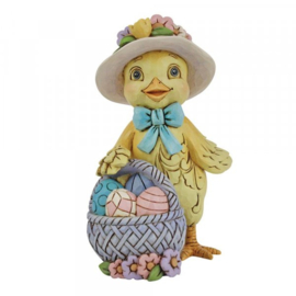 Chick with Easter Basket H10cm Jim Shore 6010276