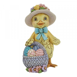 Chick with Easter Basket H10cm Jim Shore 6010276 retired * laatste exemplaren