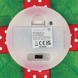 Minnie's Big Gift - Led Box H 43 cm Disney by D56 Possible Dreams  6016493 , retired , beperkte voorraad.