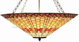 5727 *Grote Hanglamp Tiffany Ø70 cm Pinkdiamond laatste exemplaren