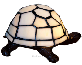 6001 * Tiffany lamp Schildpad Wit