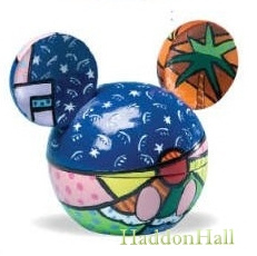 Mickey Ears H10.5cm Summer Fun Disney by Britto 4021840, retired, uit 2010 *