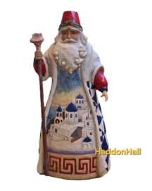 Greek Santa H18cm + BASE Ø16cm Jim Shore 4041069