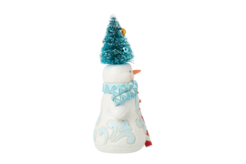 Snowman Pint  with Sisal Tree Hat  * H12,5cm Jim Shore 6015468