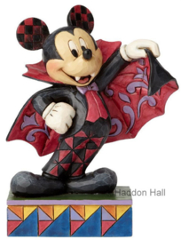 MICKEY Vampire Colourful Count  16cm Jim Shore 6000950 zonder doos, retired *