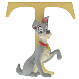 T Tramp Disney Letter H7cm A29565