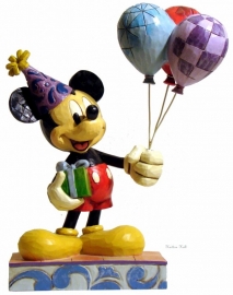 MICKEY   Cheerful celebration  22 cm JIM SHORE 4013255 retired , laatste exemplaren