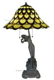5814 Tafellamp Tiffany H70cm Ø40cm Bodiam