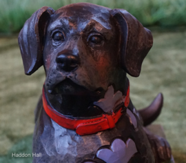 "Onyx" Zwarte Labrador H10cm Jim Shore retired, laatste exemplaar 