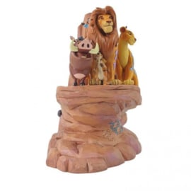 Lion King Pride Rock Carved in Stone H 22 cm Jim Shore 6014329  , speciale aanbieding, op voorraad.