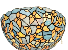 8839 Plafonniere Tiffany Ø35cm 2xE14 Fly Away