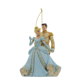 Cinderella & Prince Ornament  H10cm Jim Shore 6017549