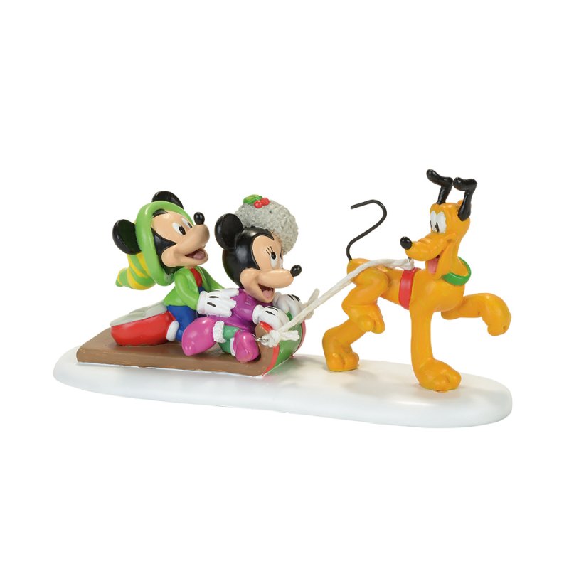 Pluto Tobogan Ride H6,5cm Disney by D56 4057263