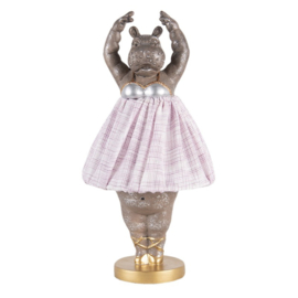 Nijlpaard Ballerina Tafellamp H41cm