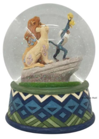 Waterbal , Set van 2 - Lion King & Stitch H18cm Jim Shore *