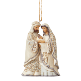 White Woodland Nativity Ornament * H9cm Jim Shore 6015165