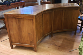 Bureau - Halfrond B 206cm H78cm