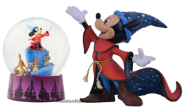 Mickey Fantasia - Hoog: 20cm - Set van 2 - Disney Showcase