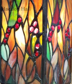 9235  Tiffany lamp H35cm Miniwindlicht