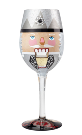 Wijnglas Notenkraker Nutcracker H22,5cm Lolita