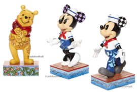 Winnie , Minnie & Mickey - Set van 3 Personality Pose H13,5cm Jim Shore *