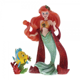 Ariel & Flounder Christmas Figurine H19cm Showcase Disney 6000818 retired * superaanbieding