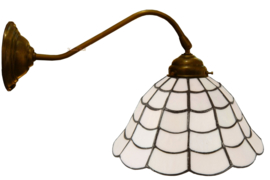 5935 410 * Wandlamp met Tiffany kap Ø25cm Art Deco Paris