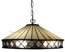 5983 97 * Hanglamp Tiffany Ø42cm 1xE27 Fargo