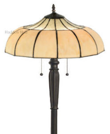 5982 * Vloerlamp H160cm met Tiffany kap Ø46cm Korset