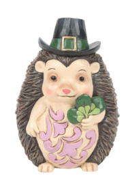 Irish Hedgehog Mini Figurine H9,5cm Jim Shore 6014384 *