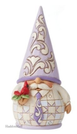 Gnomes - Set van 2 - Holding Cardinal & Holding Coffee Mug retired *