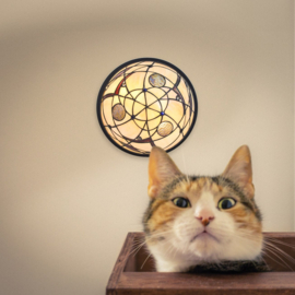 7805 ' Wandlamp Tiffany Ø33cm Starry Night