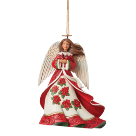 Angel Red Christmas Ornament * H11cm Jim Shore 6015537