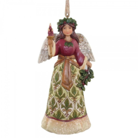 Jolly Holly Days H 24cm + Hanging Ornament  4058755 + 4058758 * aanbieding