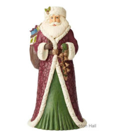 Victorian Santa Statue H 53cm! Jim Shore , retired , uit 2019 nr. 6004178 *