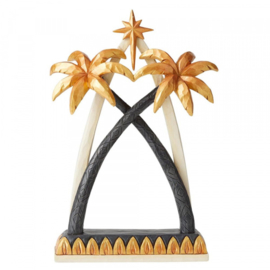 "Black & Gold " Nativity 7-delig  H27cm Jim Shore Kerststal Kerstgroep. uitverkocht