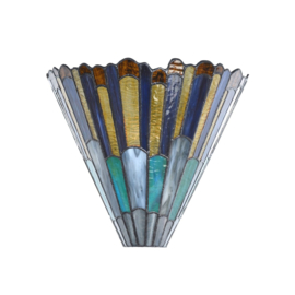 8430 Wandlamp Tiffany B30cm Schelpmodel Styled Flower