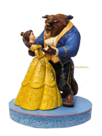 BELLE & BEAST "Moonlight Waltz" H 23cm  + BASE COLOR Ø22cm 4049619 , Danspaar , retired