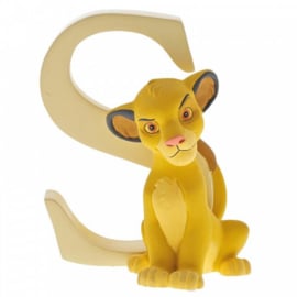 S Simba Disney Letter H7cm A29564